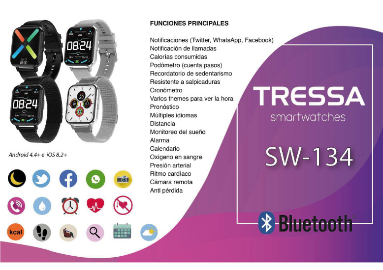 Smartwatch Tressa SW-134