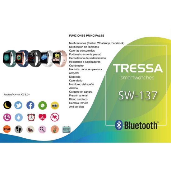 Smartwatch Tressa SW-137