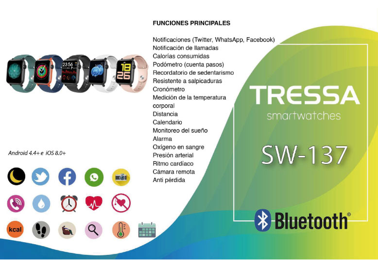 Smartwatch Tressa SW-137