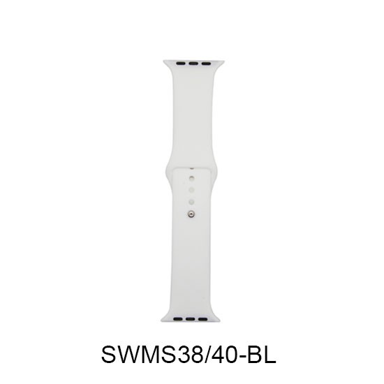 Malla Silicona Smartwatch 38/40 Blanco