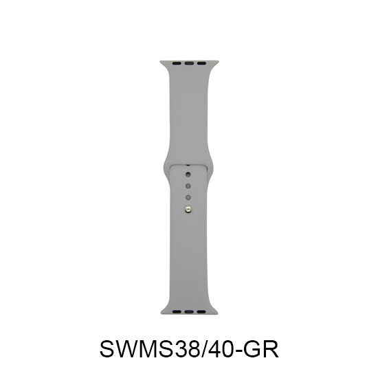 Malla Silicona Smartwatch 38/40 Gris