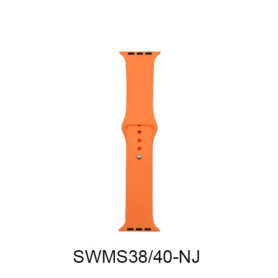 Malla Silicona Smartwatch 38/40 Naranja