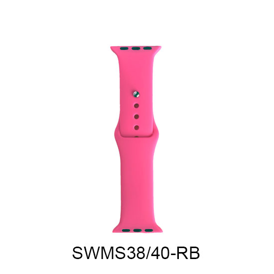 Malla Silicona Smartwatch 38/40 Rosa Barb