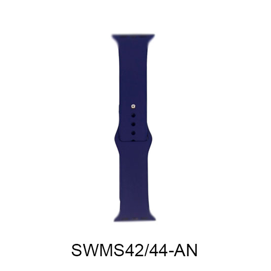 Malla Silicona Smartwatch Sweet 42/44 Azul Noche