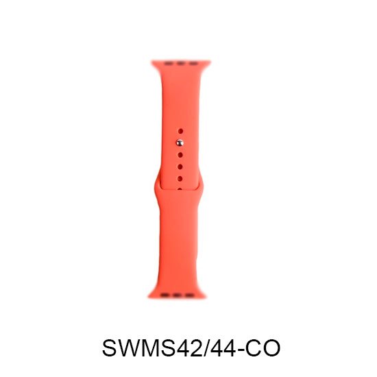 Malla Silicona Smartwatch Sweet 42/44 Coral