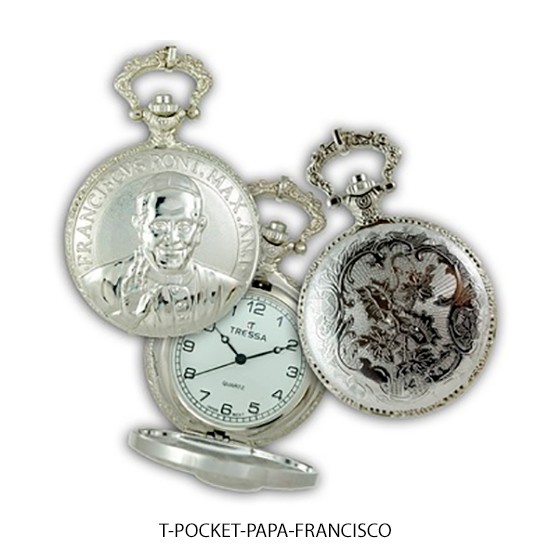 Reloj de Bolsillo Tressa Papa Francisco
