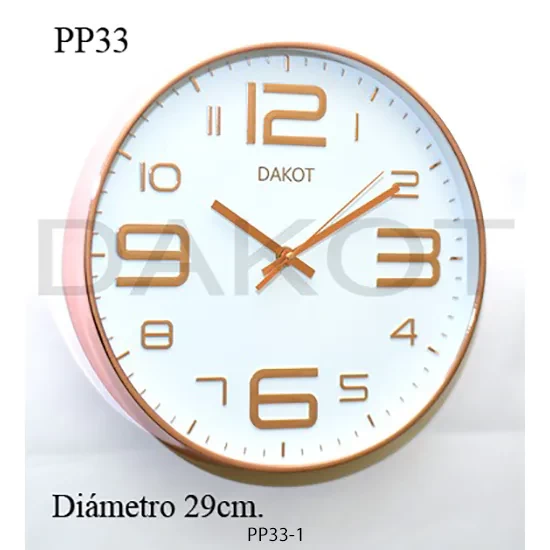 Reloj de Pared Dakot PP33