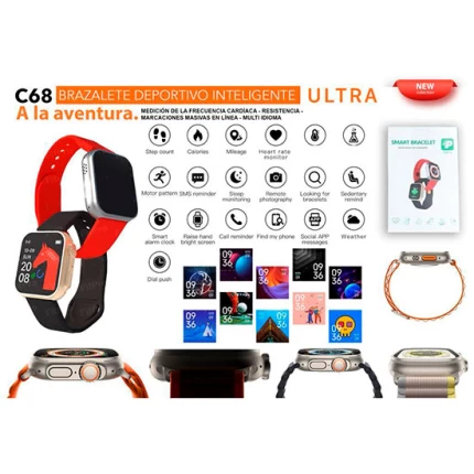 Smartwatch Zafira C68ULTRA