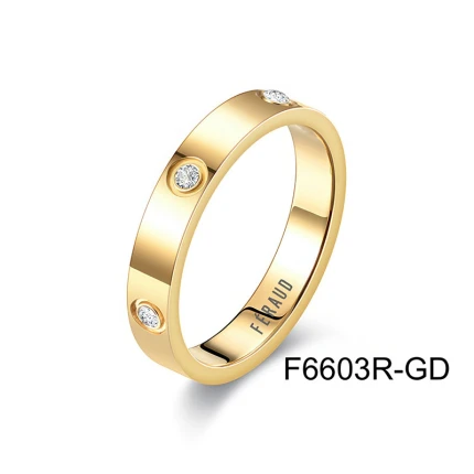 Anillo de Acero Feraud F6603R