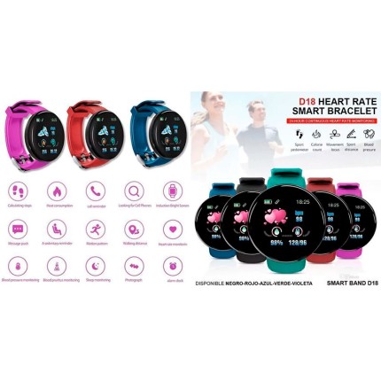 Smartwatch Zafira D18