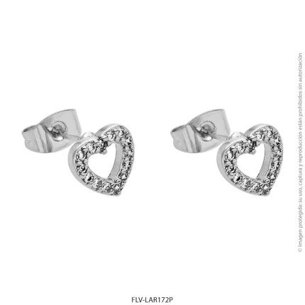 Aro Forever Love Plateado LAR172P