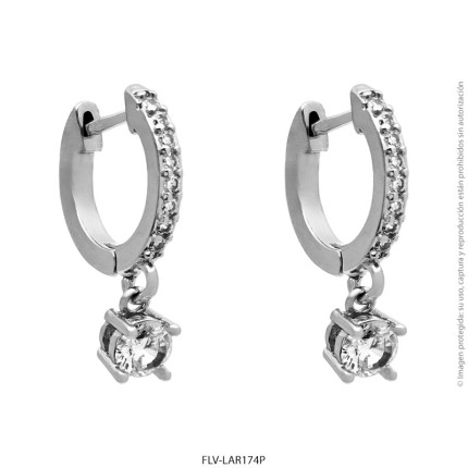 Aro Forever Love Plateado LAR174P