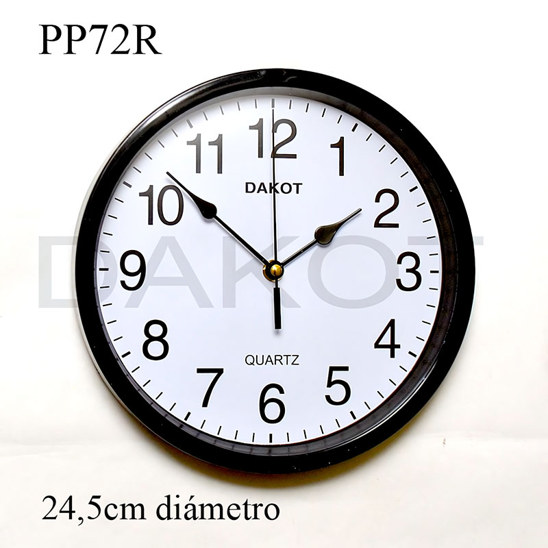 DA-PP72R-NGBL.jpg Reloj de Pared Dakot PP72R - Imagen 1