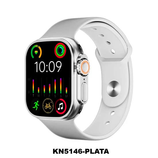 KN5146-PLATA.jpg Smartwatch Knock Out 5146 - Imagen 1