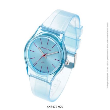 Reloj Knock Out 8472 Transparente (Mujer)