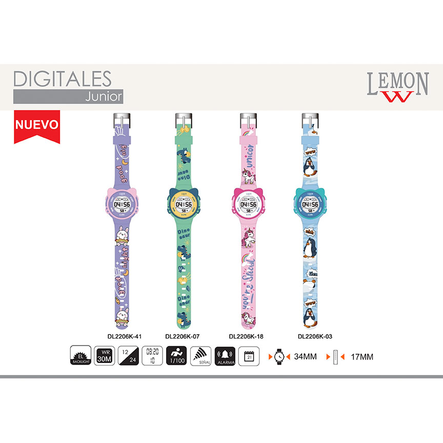 L-DL2206K.jpg Reloj Lemon DL2206K (Infantil) - Imagen 1