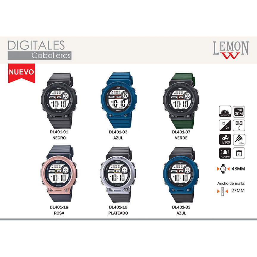 L-DL401.jpg Reloj Lemon DL401 (Hombre) - Imagen 1