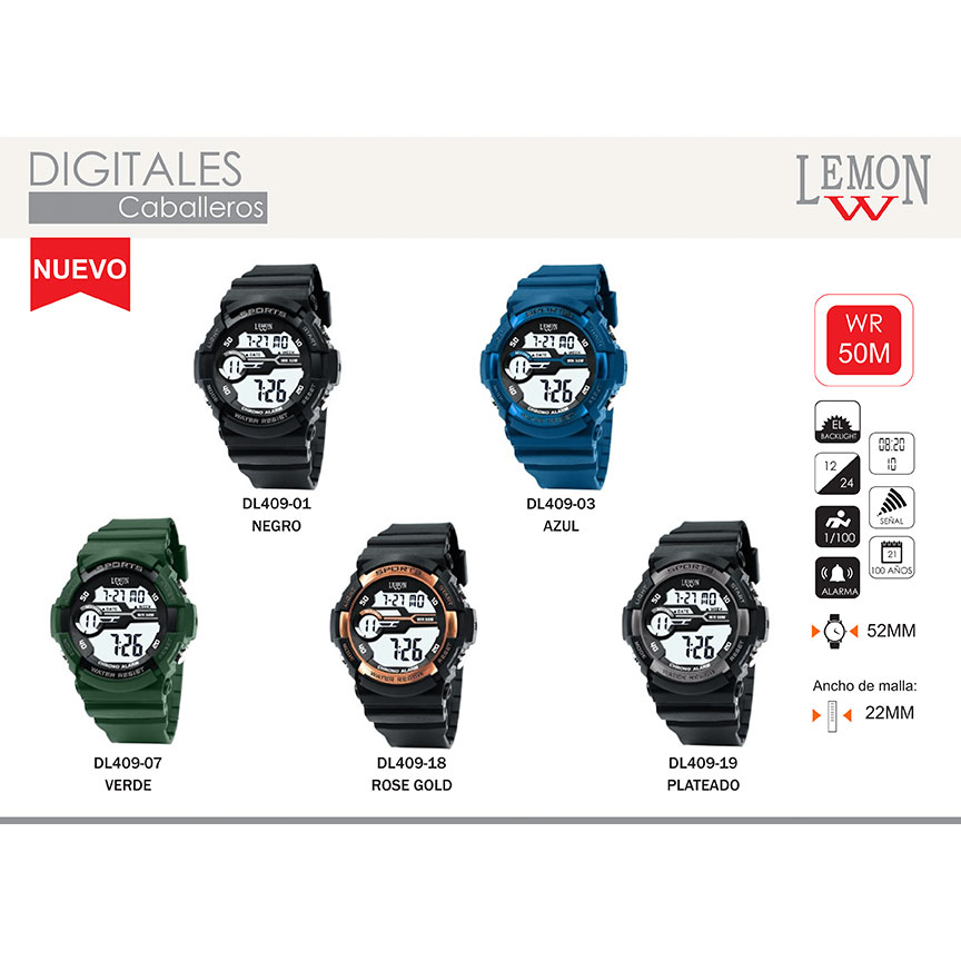 L-DL409.jpg Reloj Lemon DL409 (Hombre) - Imagen 1