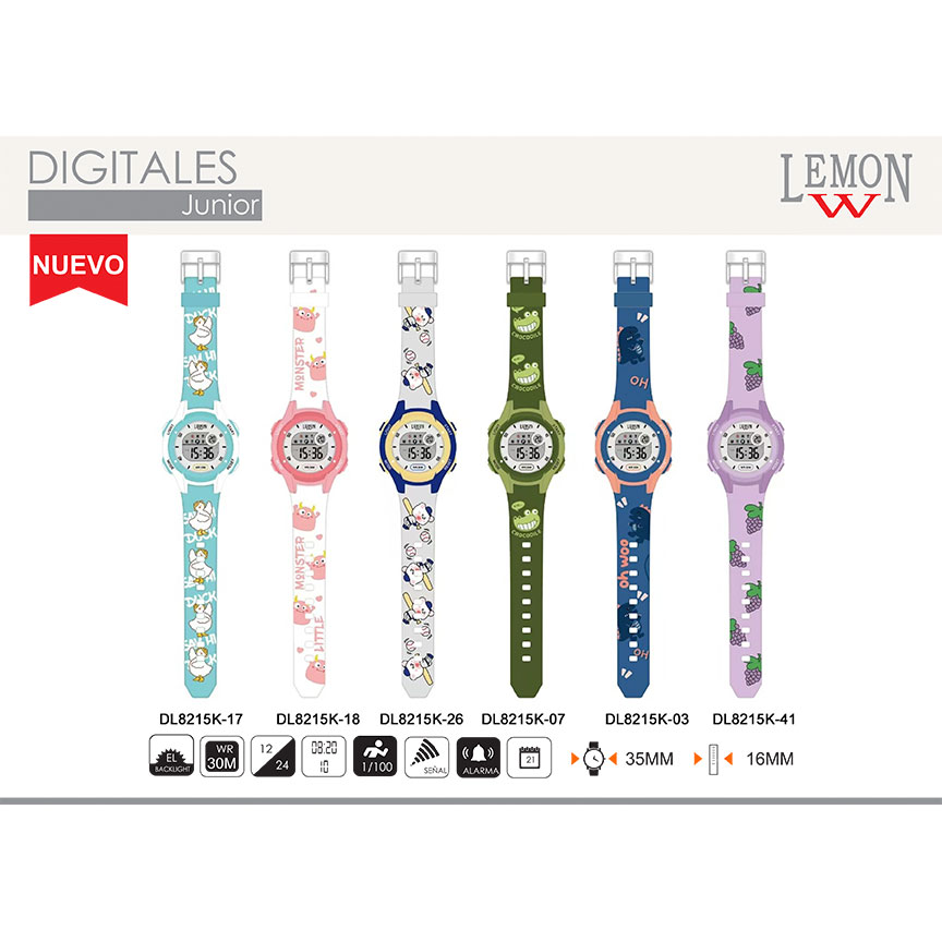 L-DL8215K.jpg Reloj Lemon DL8215K (Infantil) - Imagen 1