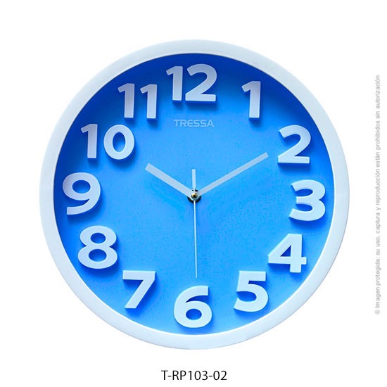 T-RP103-02-1.jpg Reloj de Pared Tressa RP103 - Imagen 1